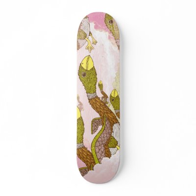 Ducks Custom Skate Board by Chuck_U