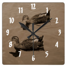 Ducks Wallclock