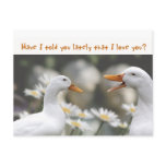 DucktoDuckLove you Post Cards