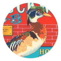 Duckwall Brand Round Stickers