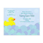 Ducky Bubble Bath postcards