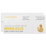 Ducky Kitsch Birthday Party Invitation