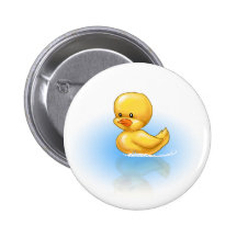 Ducky Pinback Buttons