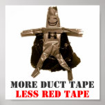 Duct Tape Man Poster