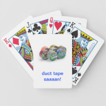 duct tape saaaaaan! playing cards