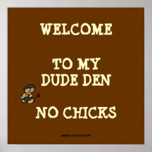 Dude Den Poster