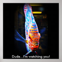 Dude I'm Watching You Print