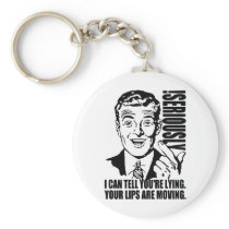 Dude t-shirts keychain