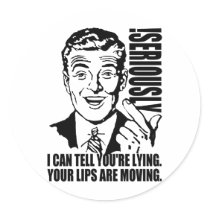 Dude t-shirts round stickers