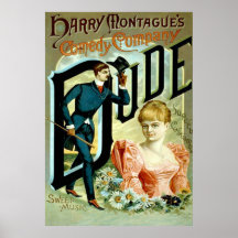 Dude ~ Vintage Theatre Poster