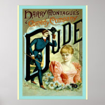 Dude ~ Vintage Theatre Print