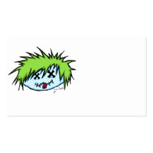 Dude Zombie Business Card Template