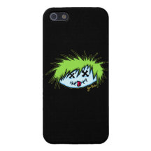 Dude Zombie (on dark background) iPhone 5 Covers