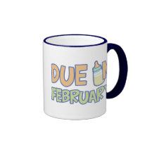 Due In February Coffee Mugs