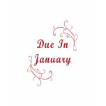 Due In January Maternity T Shirt