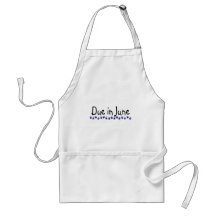 Due in June Aprons