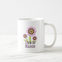 Due in March Expectant Mother Coffee Mugs