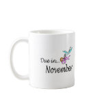 Due In November (Baby/Stork) Coffee Mug