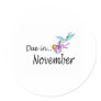 Due In November (Baby/Stork)