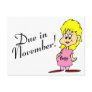 Due In November (Pregnant Woman)