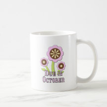Due in October Expectant Mother Coffee Mug