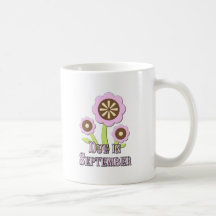 Due in September Expectant Mother Coffee Mug