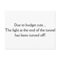 Due to budget cuts