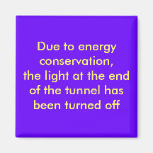 Due to energy conservation, the light at the en... refrigerator magnets