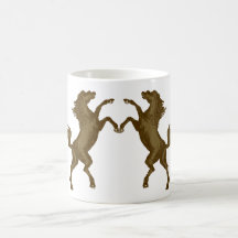 Duelling Stallions Mug