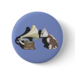 Duet - Dog & Gramophone Pins