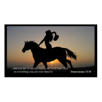 Dueteronomy 12:18 Inspirational Personal Cards
