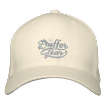 DufferGear White Signature Cap Embroidered Hat