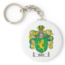 DUFFY FAMILY CREST -  DUFFY COAT OF ARMS KEY CHAIN