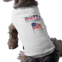 Duffy for Congress Patriotic American Flag Dog Clothes