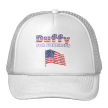 Duffy for Congress Patriotic American Flag Mesh Hats