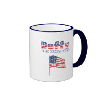 Duffy for Congress Patriotic American Flag Coffee Mug
