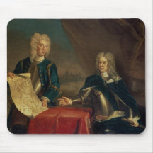 Duke of Marlborough discussing plans Mousepad