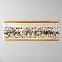 Duke William Exhorts his Troops Print