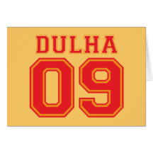 Dulha 09 greeting card