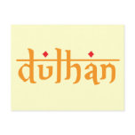 Dulhan Script postcards