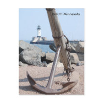 Duluth Lakewalk Anchor, Duluth Minnesota Post Cards