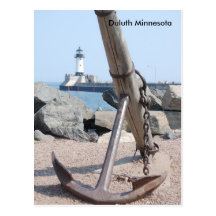 Duluth Lakewalk Anchor, Duluth Minnesota Post Cards