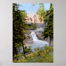 Duluth Minnesota Amity Falls at Lester Park Poster