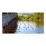 Duluth Shore from Pier Photo Card Template