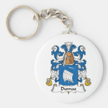 Dumas Family Crest Keychains