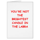 dumb greeting card