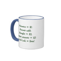 Dumb looks free  coffee mugs