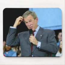 Dumb president mouse pad