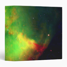 Dumbbell Nebula Space Vinyl Binder
