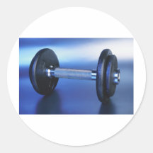 Dumbbell Sticker